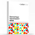 Thermal Printer Paper 8.5 x 11 in Letter - 200 Sheets Multipurpose