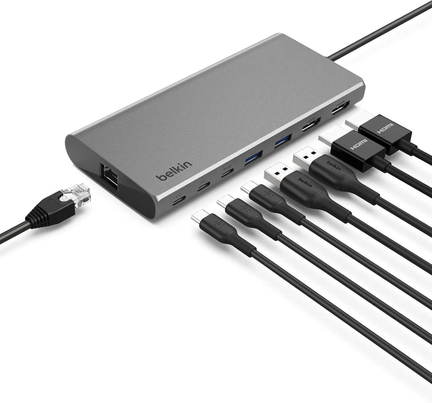 Belkin Connect Universal USB-C 8-in-1 Hub for Dual Displays