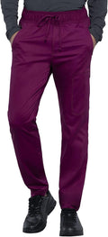 Cherokee Men Scrubs Pant Natural Rise Jogger with Zip Cargo Pocket Our