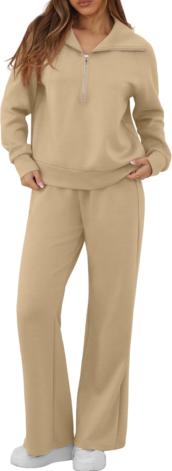 GRECERELLE Lounge Sets for Women: Stylish 2 Piece Tracksuit