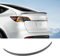Tesla Model Y Spoiler ABS Rear Lip Matte Carbon Fiber - Improved