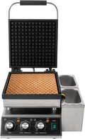 1500W Eapmic Waffle Maker: 21pcs Easy Non-Stick Baking