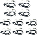 Walkie Talkie Headsets with Mic for Baofeng UV-5R and More