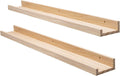 Picture Ledge Long Floating Wall Shelf 48 in Photo Ledge - Set of 2