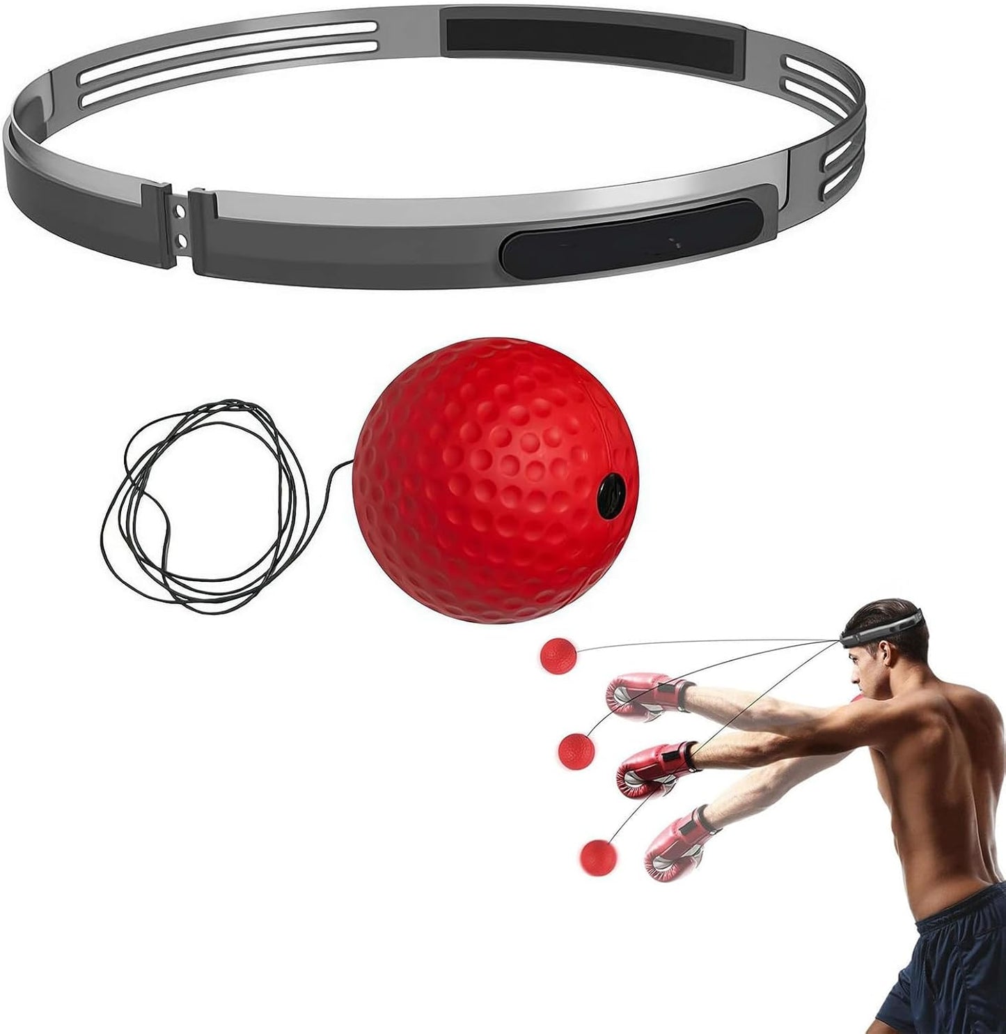Improve Skills with Boxing Reflex Ball Set