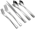 Lemeya 20-Piece Silverware Set for 4 - Modern Heavy Duty Cutlery