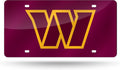 NFL Laser Tag License Plate - Team Pride on Display
