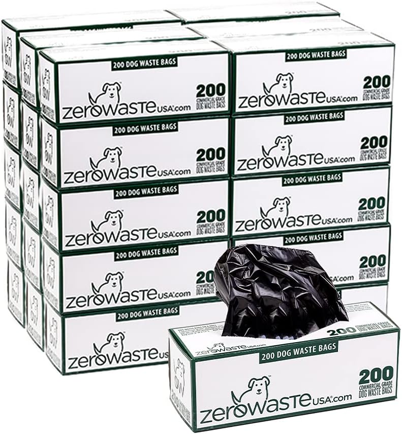 Ultra Strong Dog Waste Bags - Fits Any Dispenser - 6,000 Bags