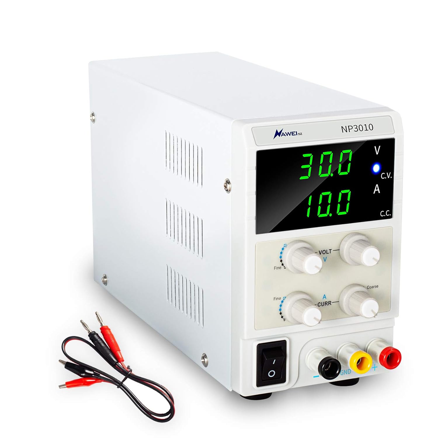 10A DC Power Supply for Lab Equipment & DIY Projects