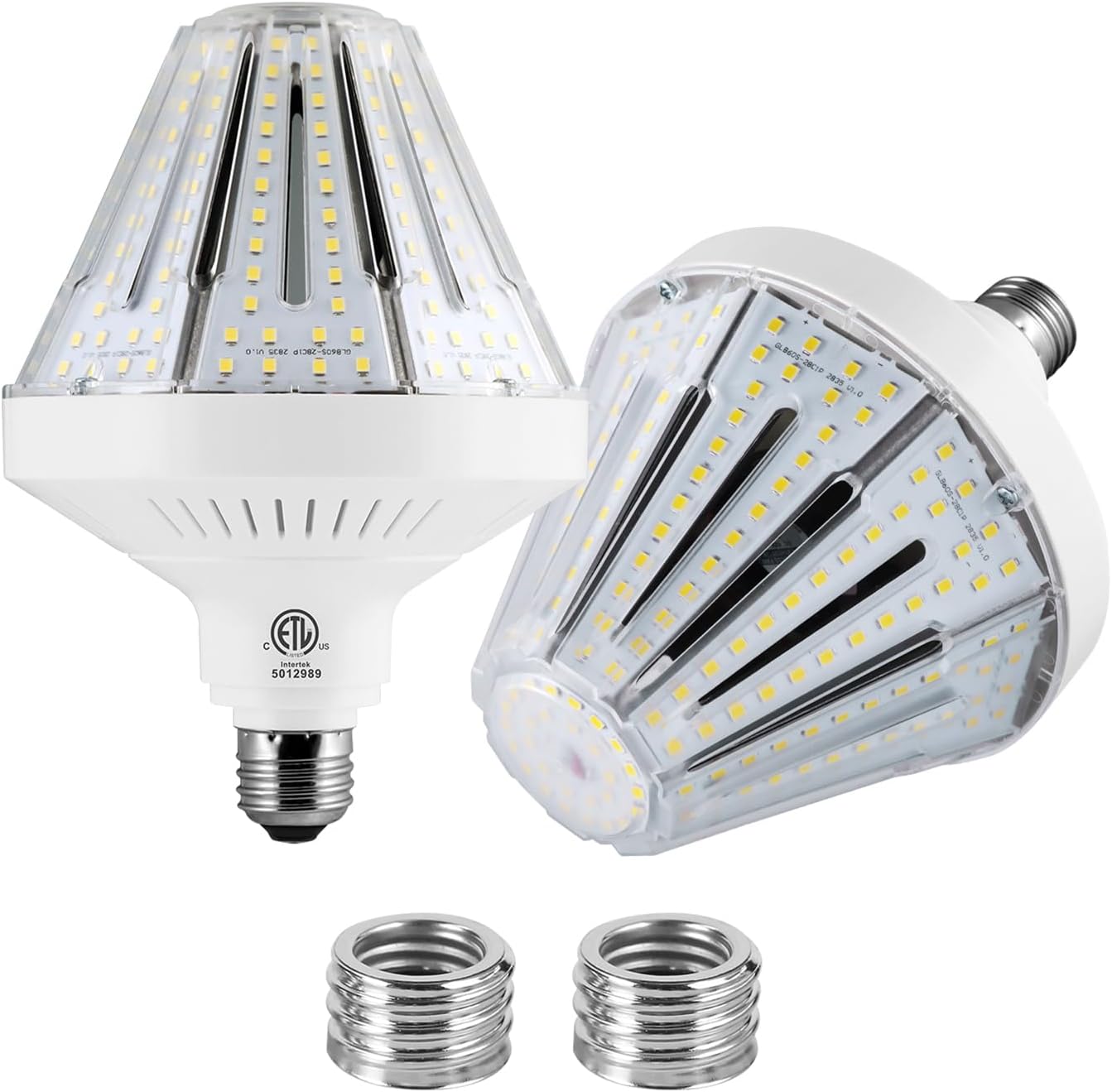 600W Equivalent LED Corn Light Bulbs for Bright Indoor Outdoor Use