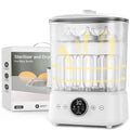 Baby Bottle Steamer and Dryer 5-in-1 - Large 2-Tier Capacity