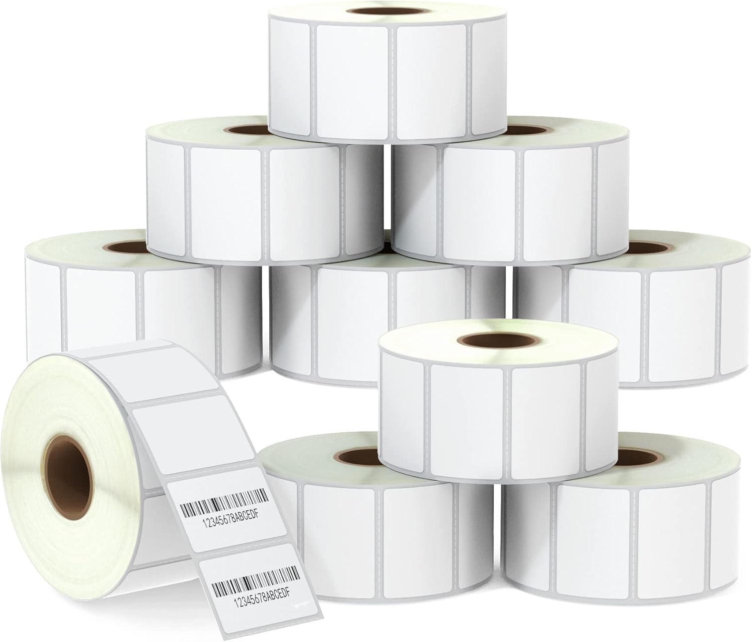 BETCKEY Premium All Purpose Labels - Compatible with Zebra & Rollo Printers [10 Rolls]