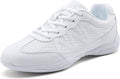 Girls Cheerleading Shoes for Women White - Lightweight Support