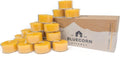 Bluecorn Beeswax Tea Light Candles, 24 Pack - Long Lasting Glow