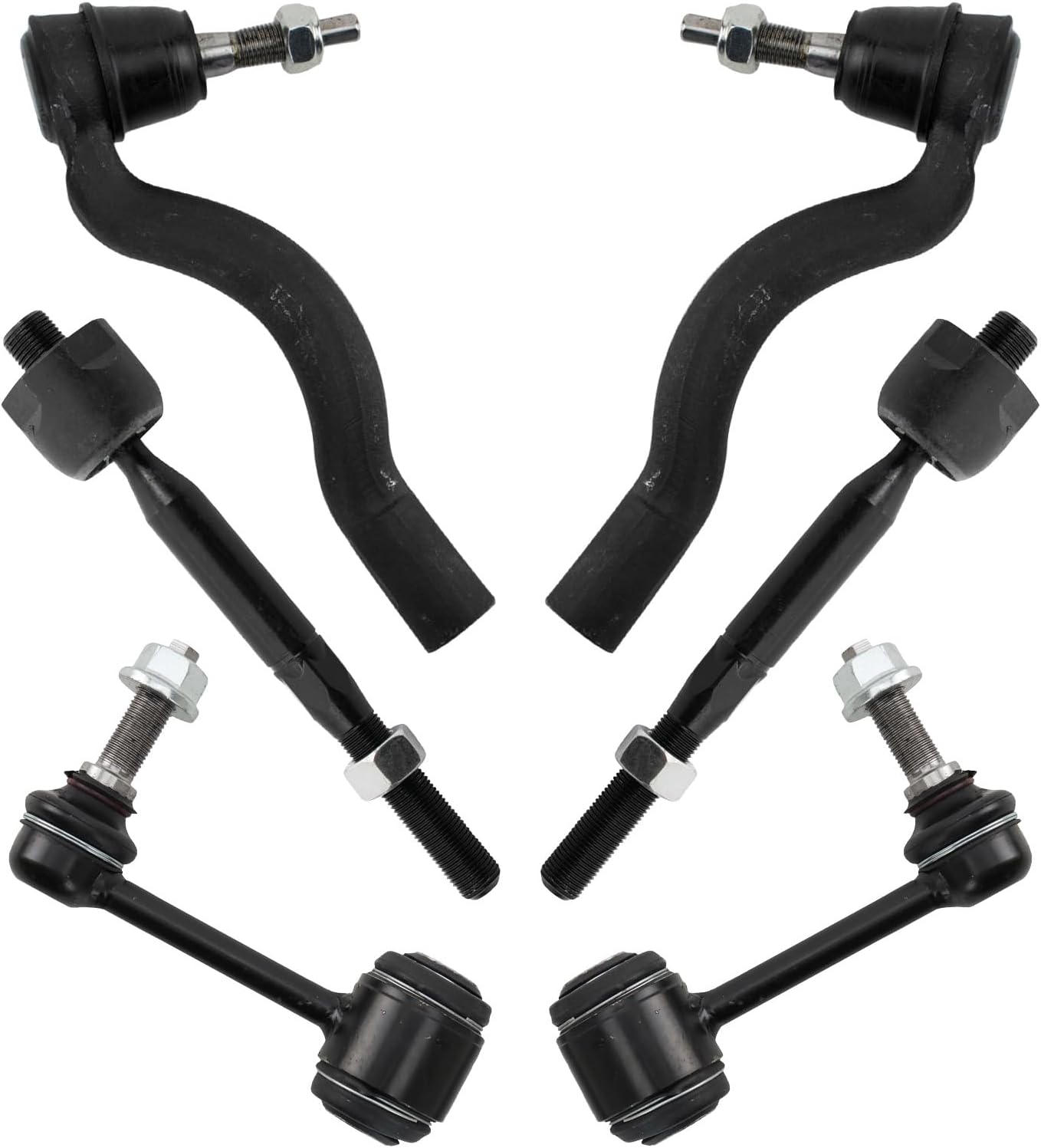 TRQ Front Steering & Suspension Kit for Dodge Durango & Jeep