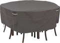 Ravenna Waterproof Round Patio Table & Chair Set Cover, 94 in