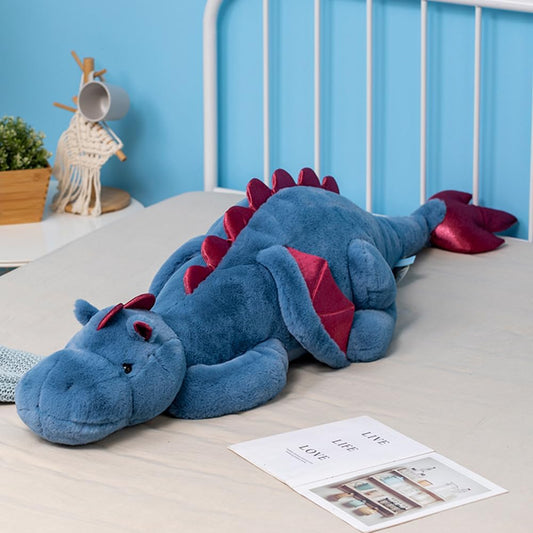Weighted Dragon Stuffed Animal for Kids and Adults, 35.4 in