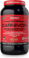 MuscleMeds Carnivor Beef Protein Powder, Vanilla Caramel