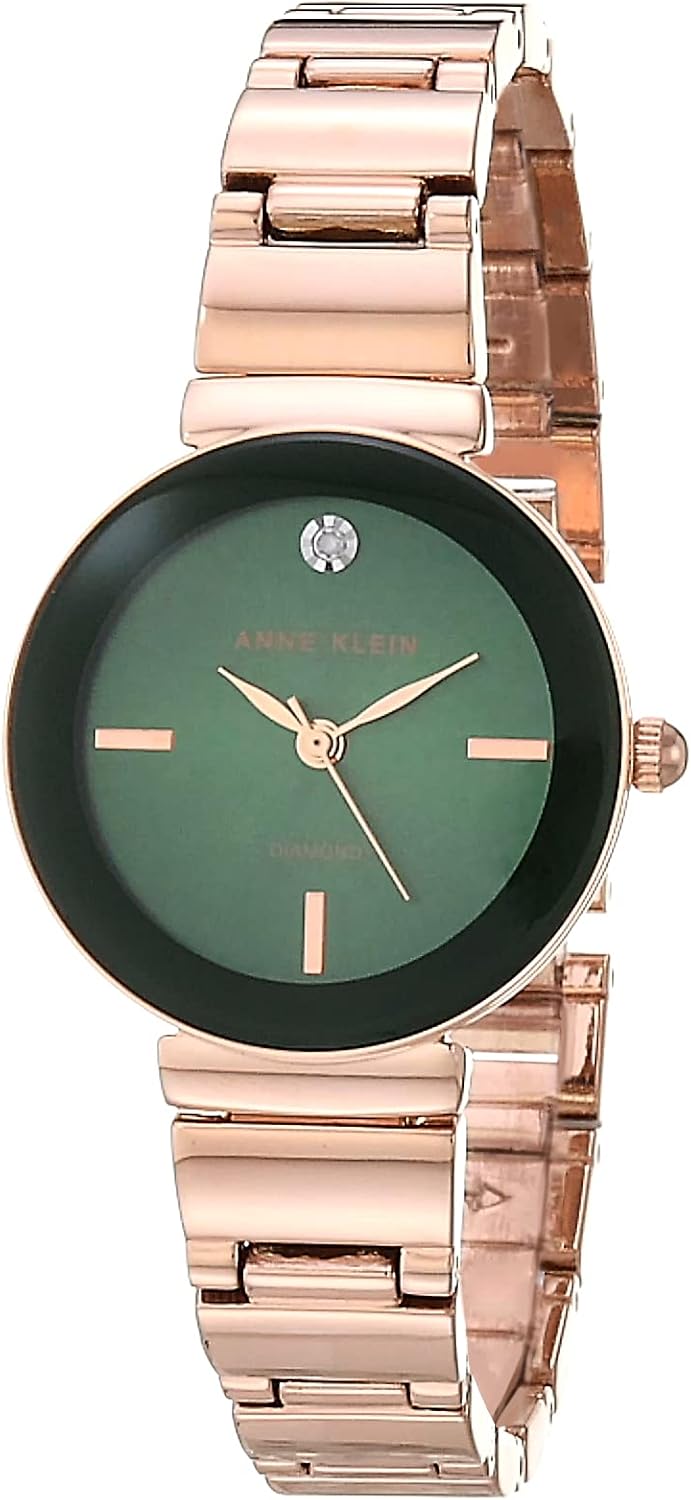 Anne Klein Women's Diamond Dial Bracelet Watch for Elegance