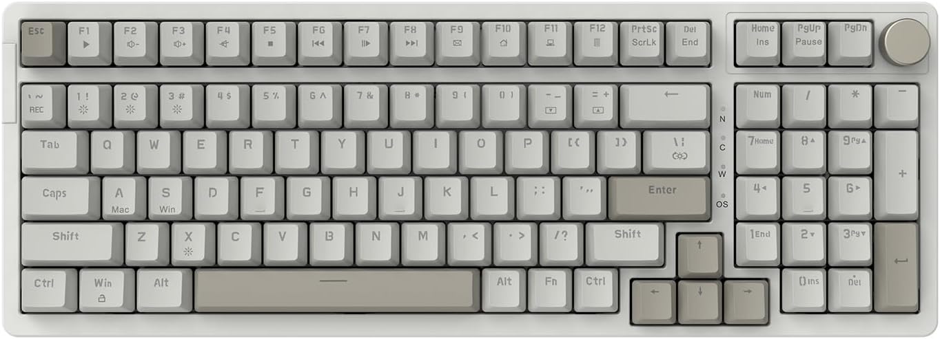 Ultimate Gaming Experience: AK992 Retro Mechanical Keyboard