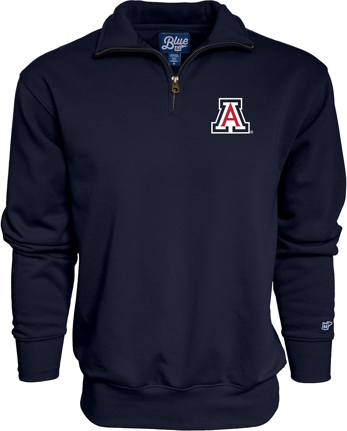 Arizona Wildcats Men's Quarter Zip Sweatshirt for Team Pride