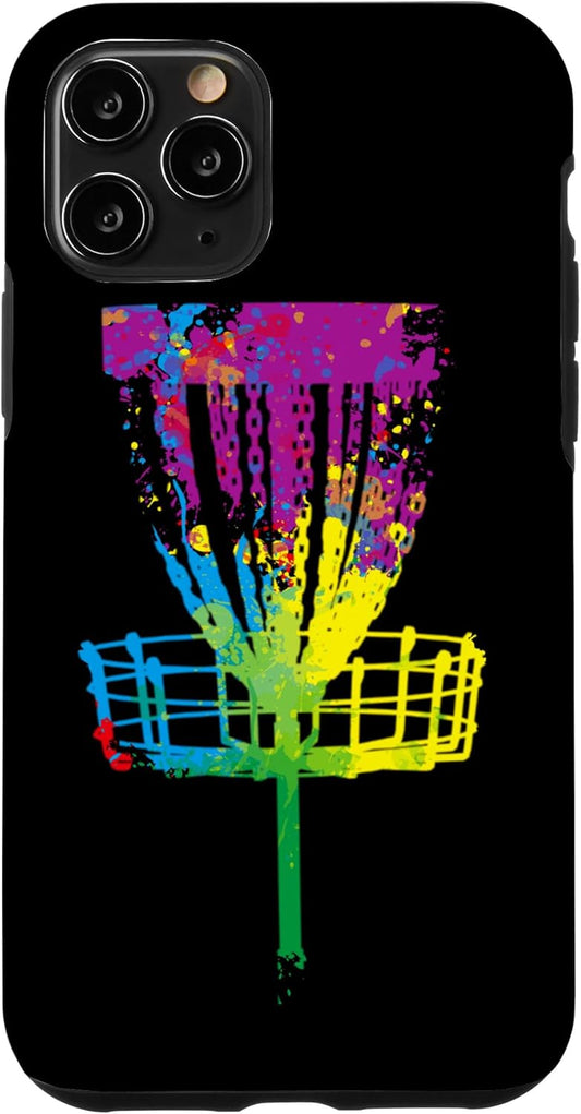 Vibrant Disc Golf Basket Case - Perfect Gift!
