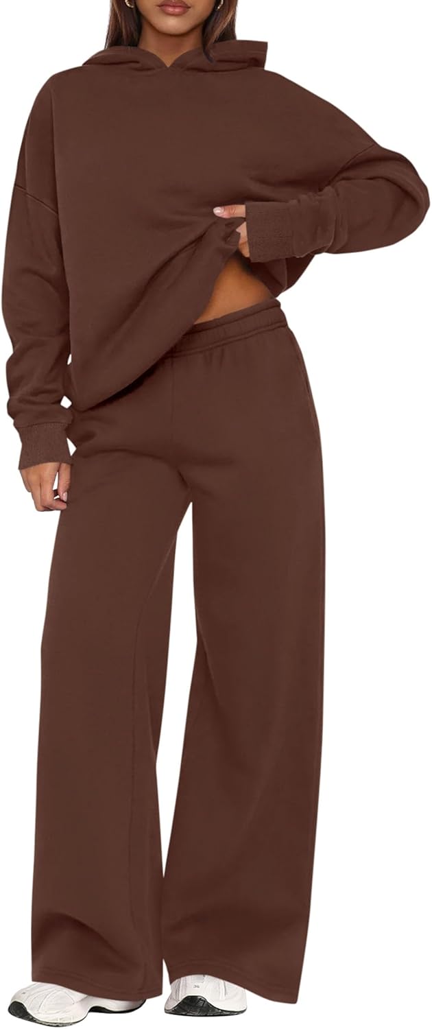 PRETTYGARDEN Womens Sweatsuits 2 Piece Set for Casual Style