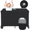 Breathable Blackout Canopy for Pack N Play by Elefama