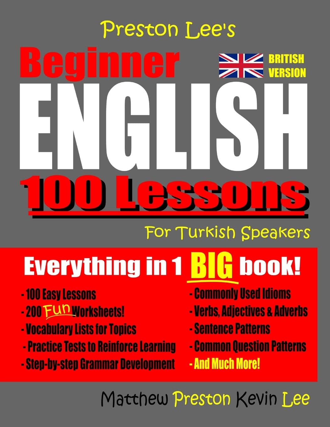 Preston Lee's Beginner English 100 Lessons for Turkish Speakers