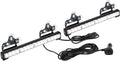 2x16.8 in White Emergency Flashing LED Traffic Advisor Strobe Bar