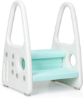 Costzon Kids Step Stool Two-Step Learning Ladder - Safe Potty & Sink