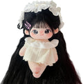 CALEMBOU Plush Doll 20cm Cute Cotton Dress Up Doll - Poseable Fun