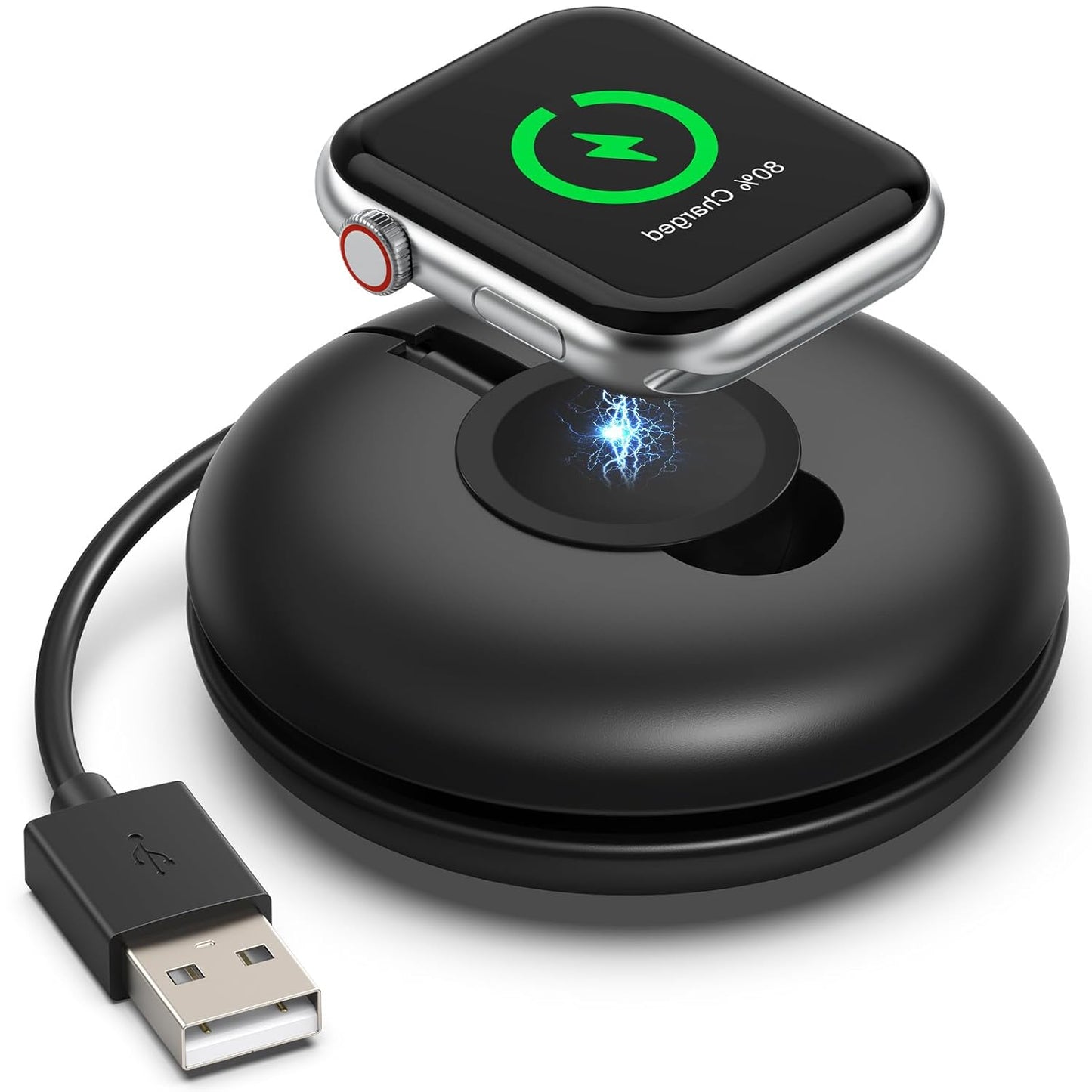 Apple Watch Charger Duo: Portable & Protective Design