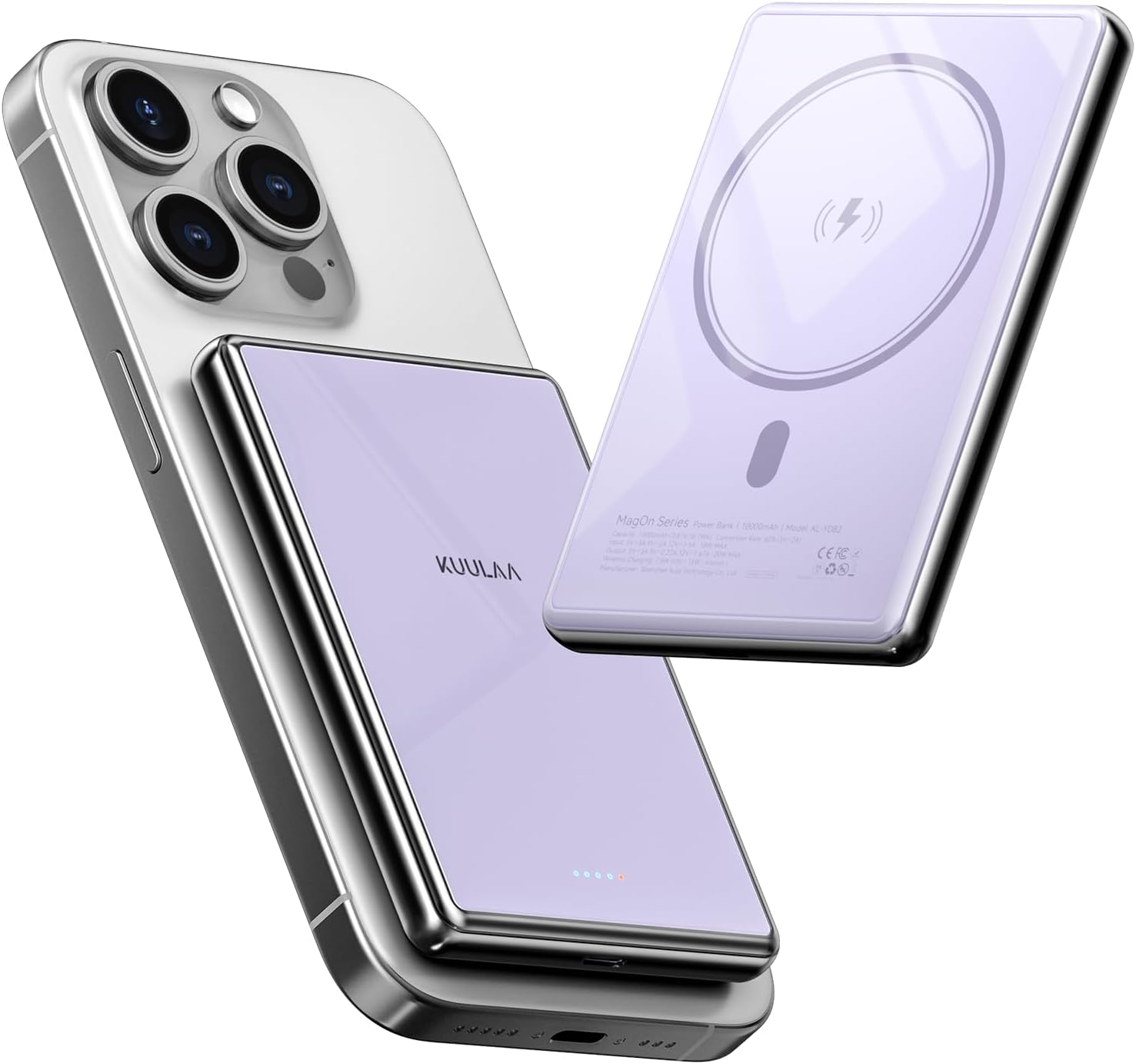 Kuulaa 10000mAh Magsafe Power Bank: Ultra Slim & Fast Charging