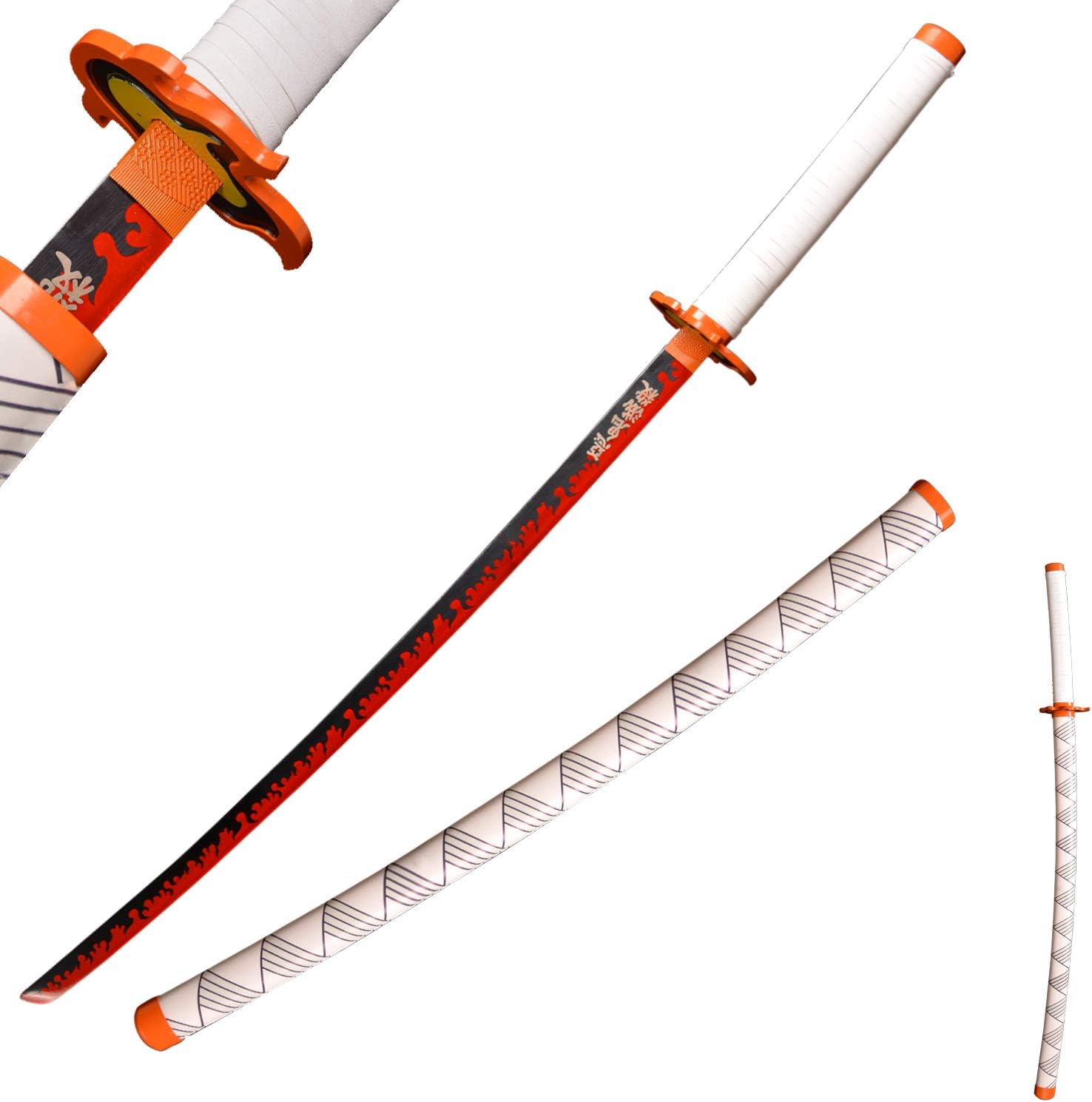 Metal Demon Sword for Anime Cosplay - Stunning Rengoku Kyoujurou