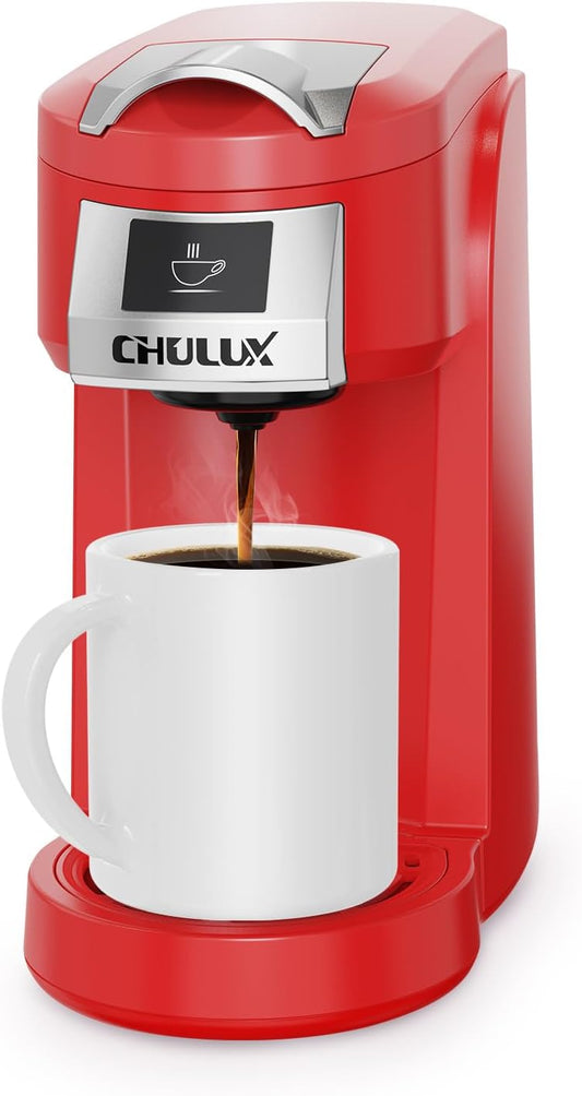 CHULUX Classic Single Serve Coffee Maker for K Cup Brewing