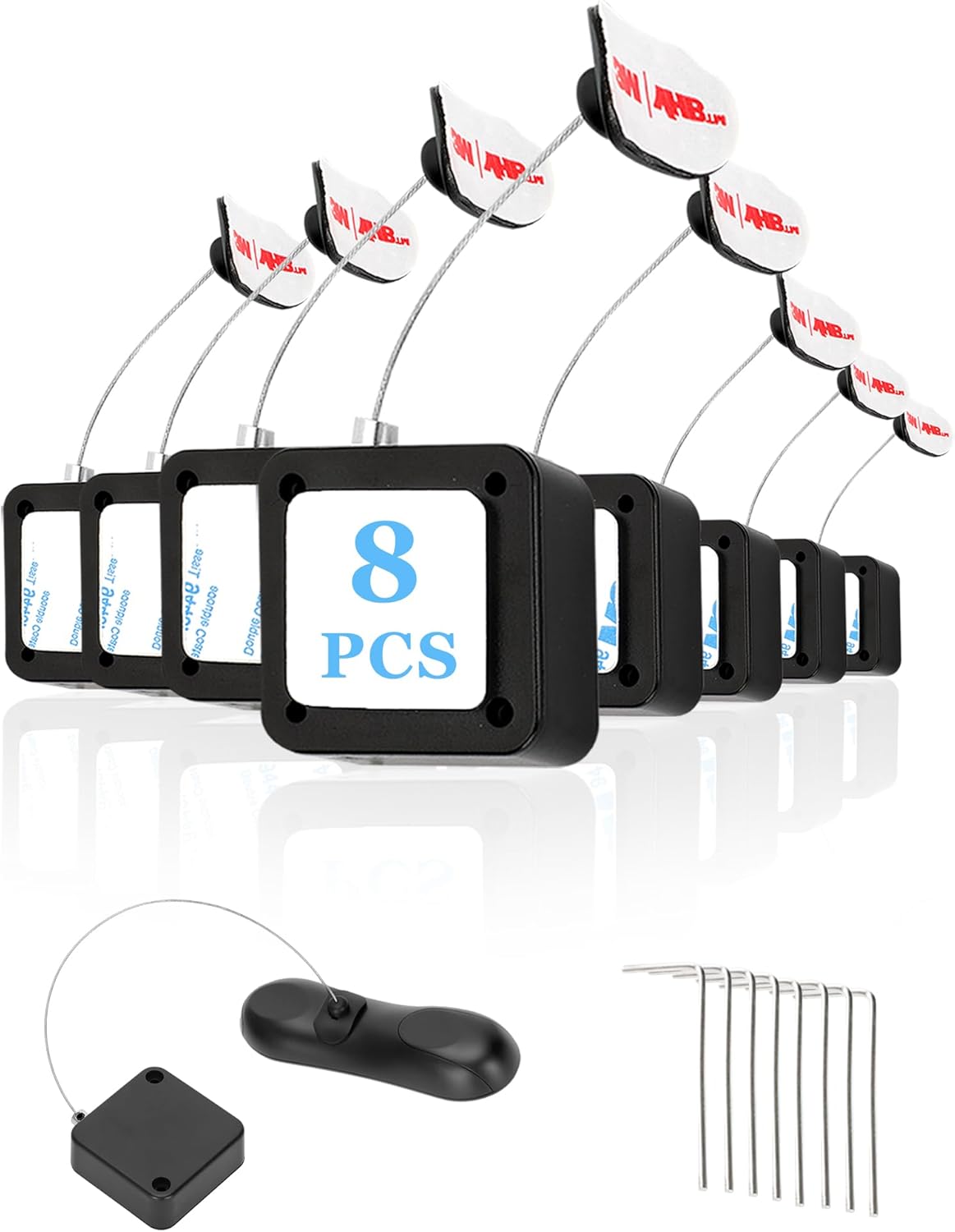 8Pack Remote Control Tether for Easy Access and Safety