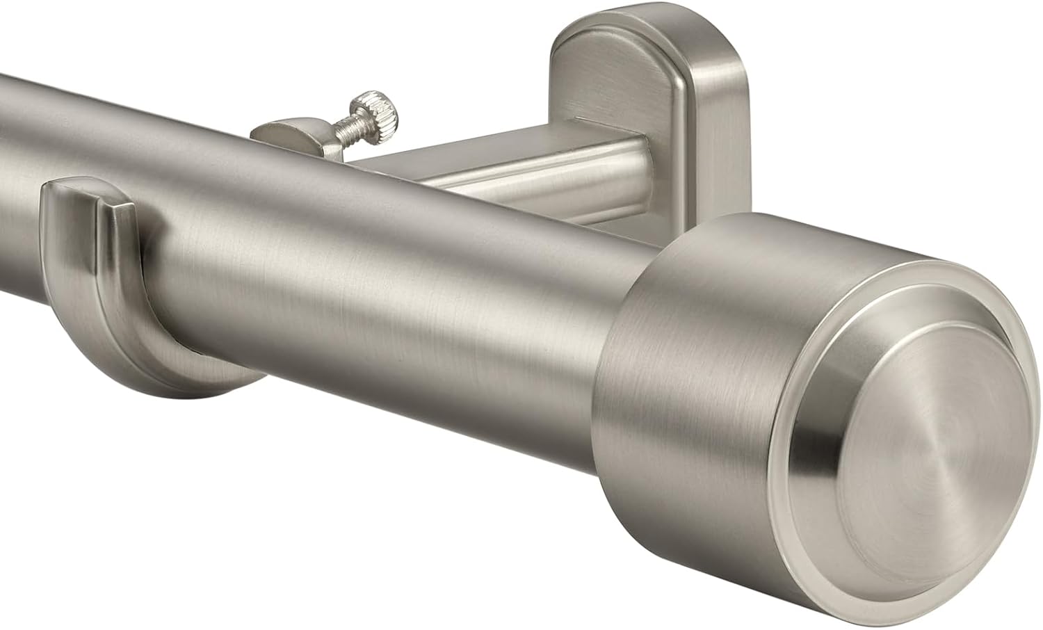 Heavy Duty Curtain Rods for Large Windows - Adjustable Length