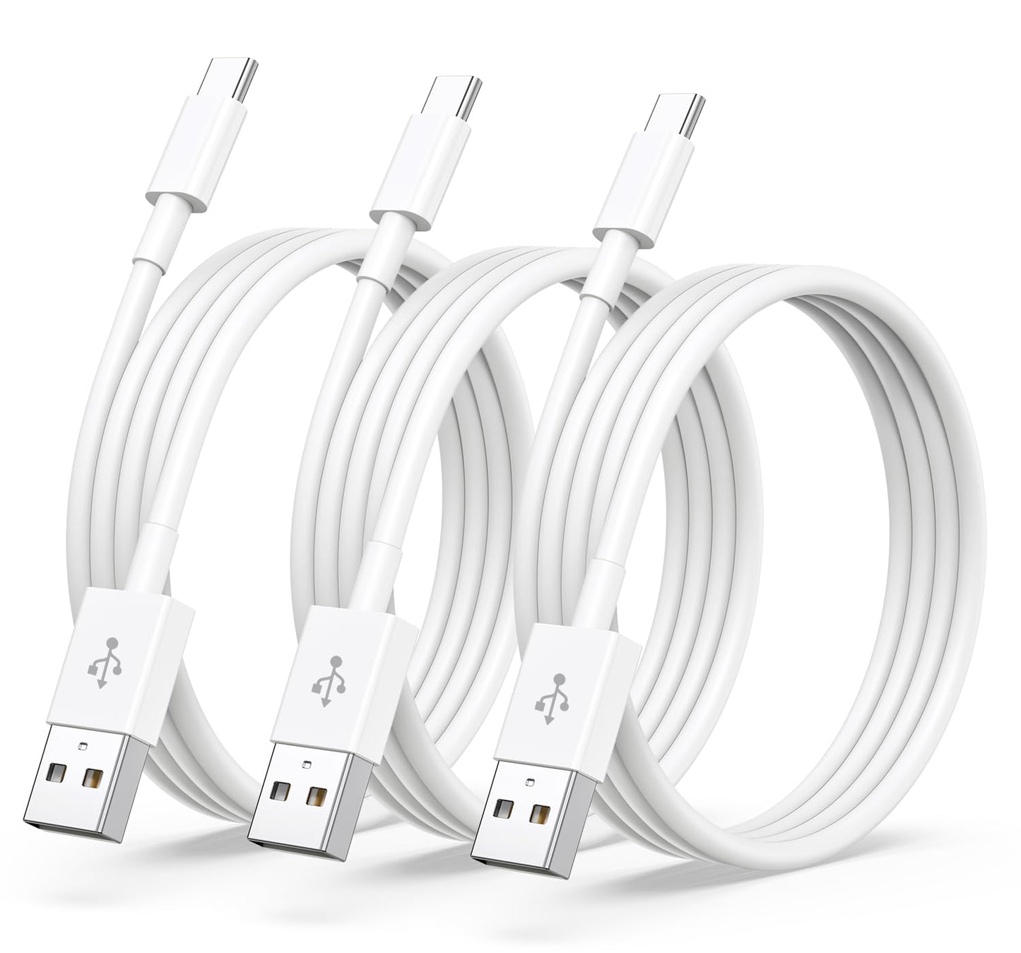Fast Charge: 3Pack USB-C Cable for AirPods & Apple Devices