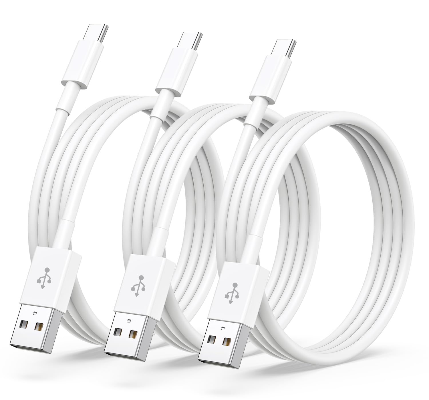Fast Charge: 3Pack USB-C Cable for AirPods & Apple Devices