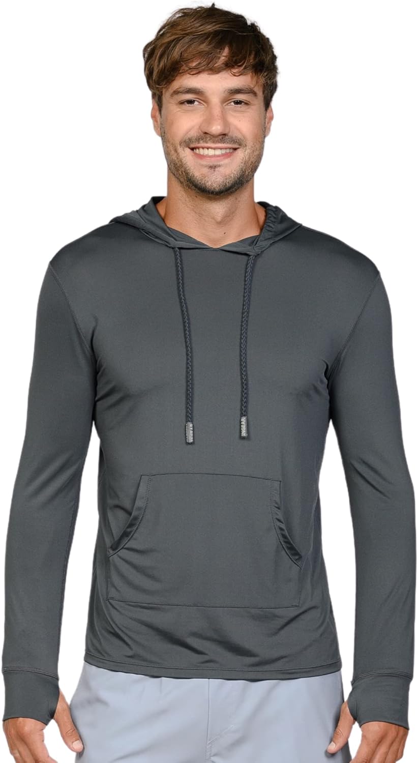 INGEAR Men's UV Hoodie - SPF 50+ Lightweight Protection