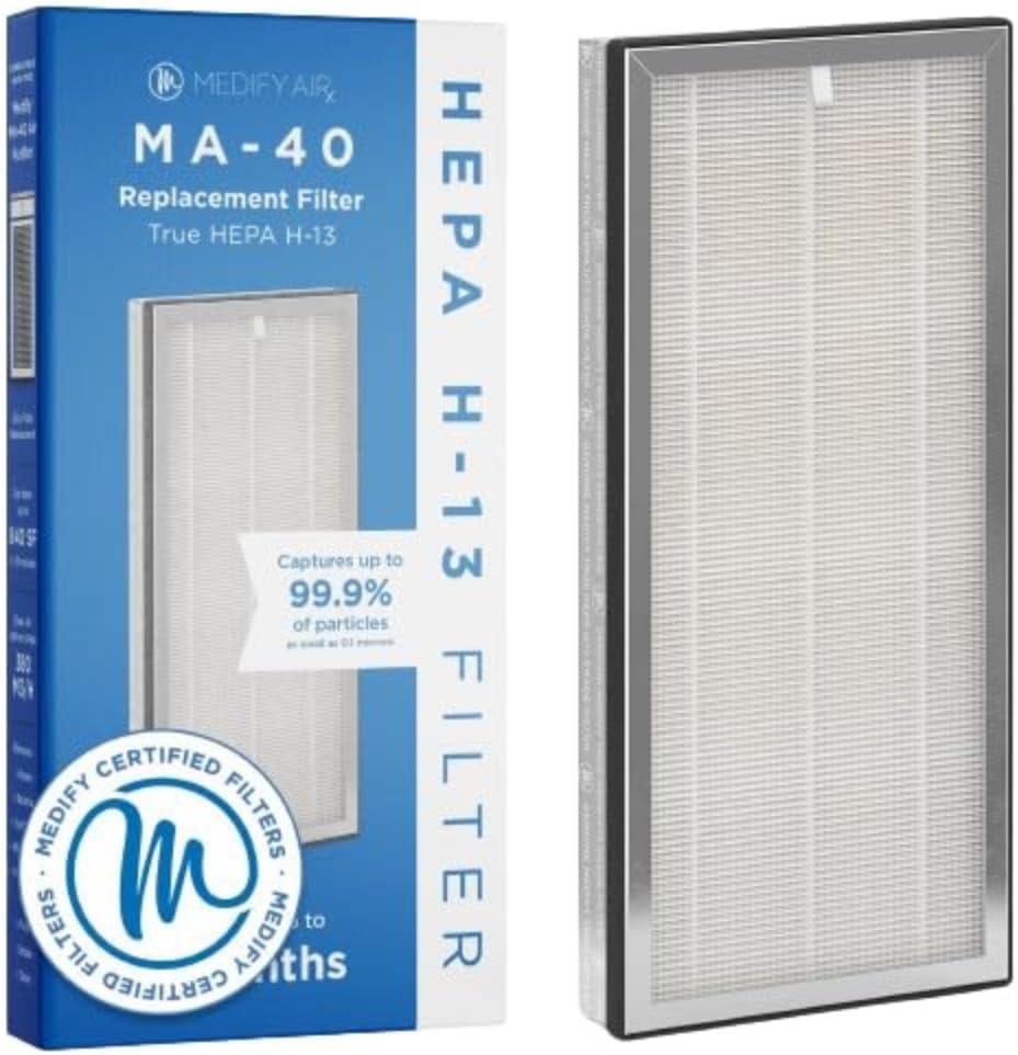 Medify Air MA-40 Replacement Filter for Allergens and Odors