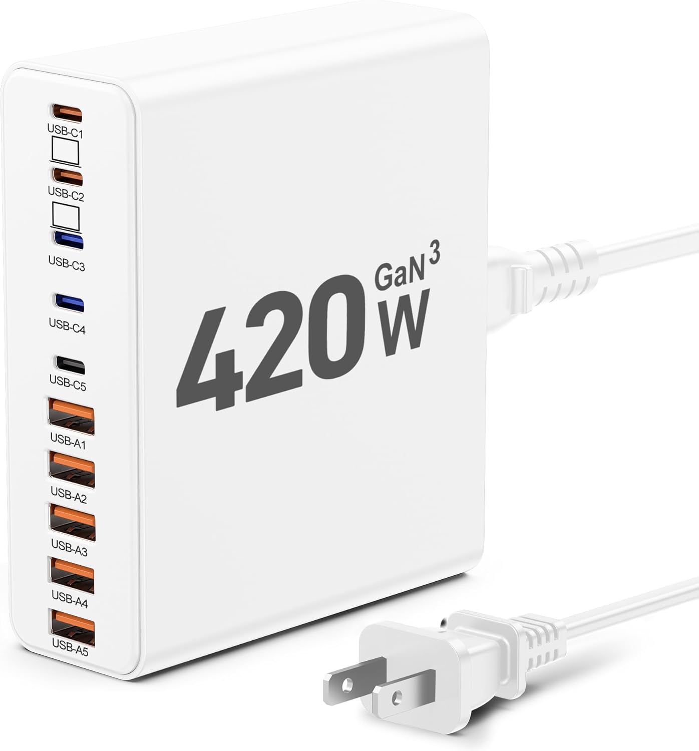 10-Port GaN Fast Charger for All Devices