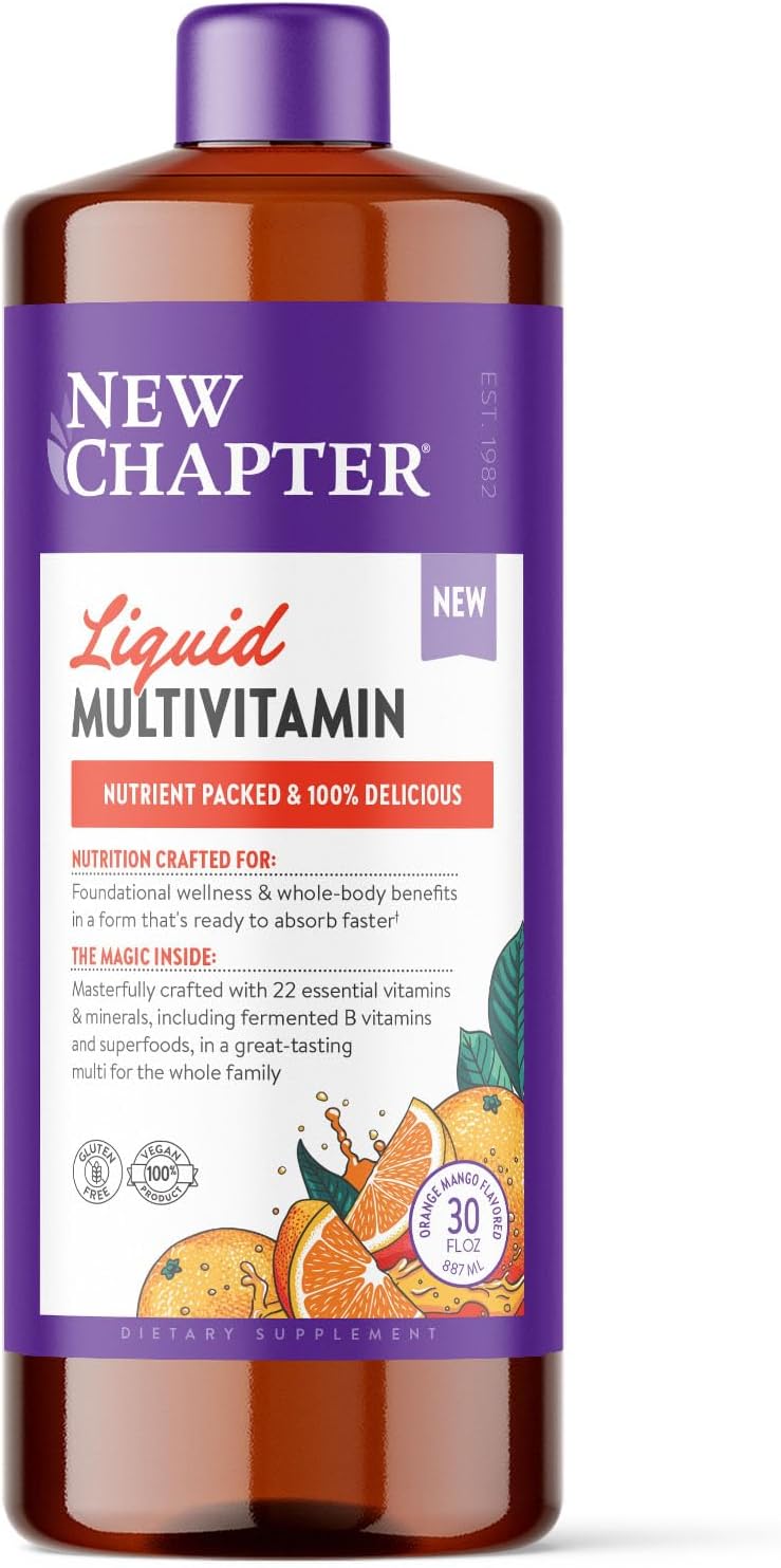New Chapter Liquid Multivitamin for Whole-Body Benefits