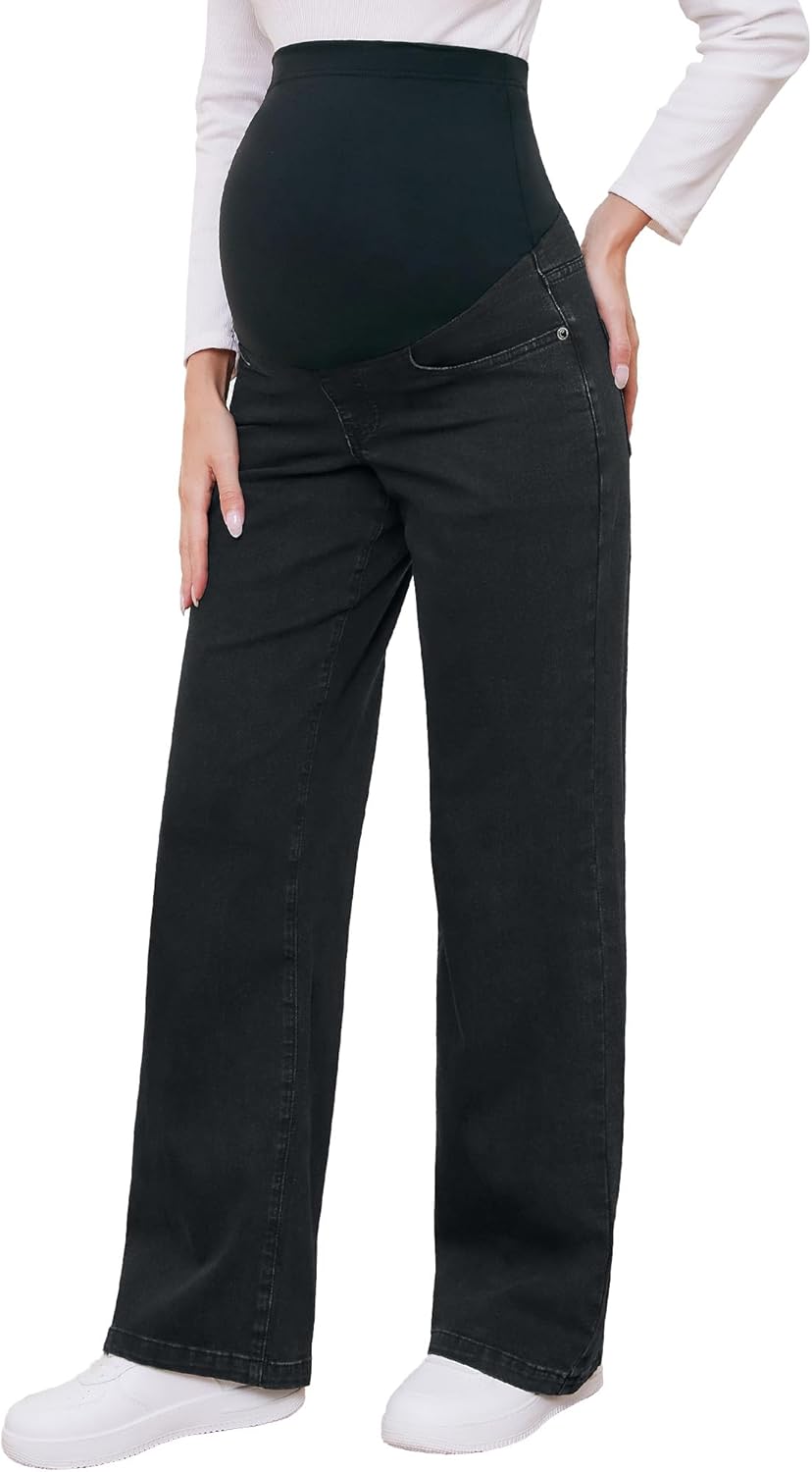 fitglam Women's Maternity Jeans for Comfort and Style