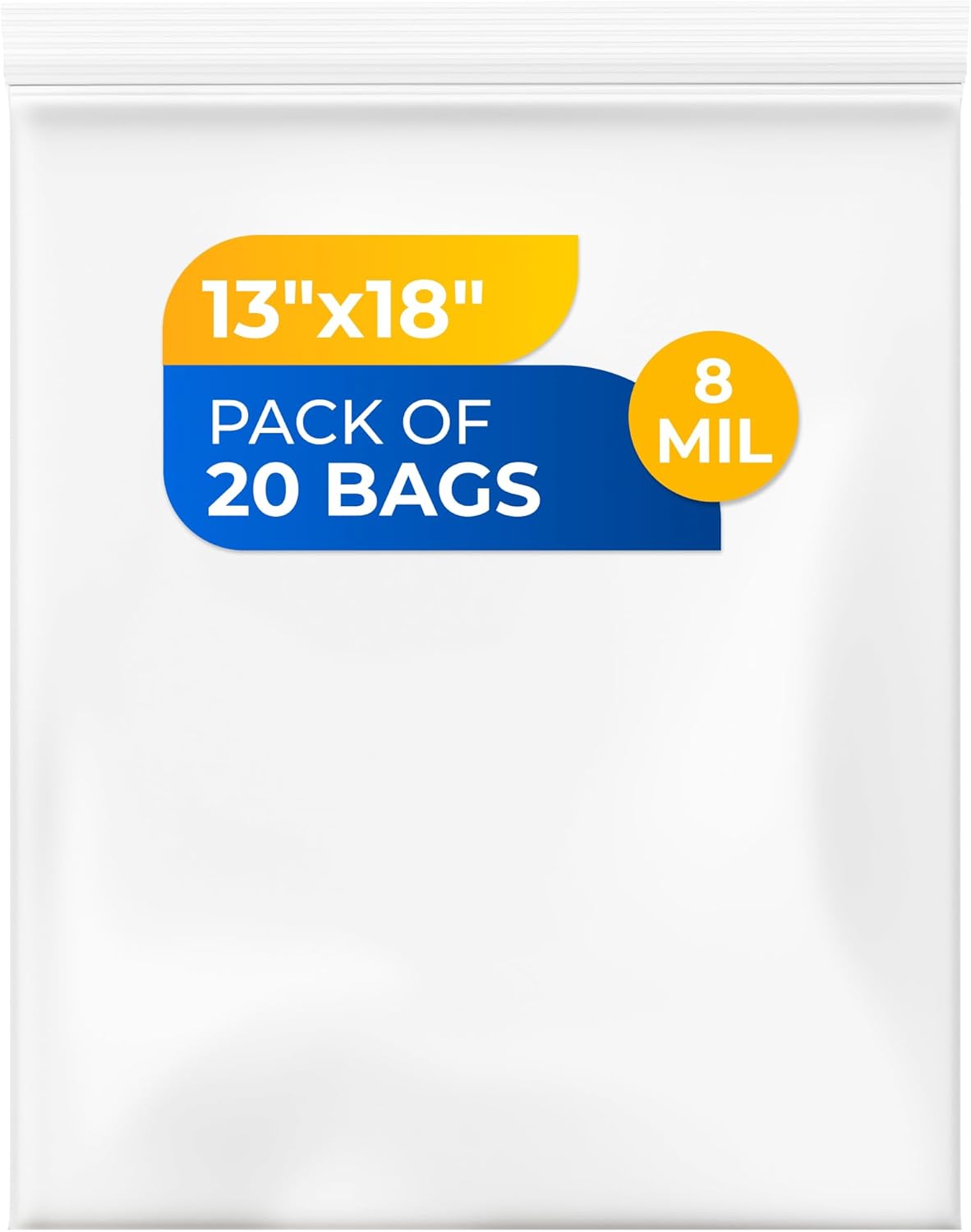 Heavy-Duty 13 x 18 Zip Seal Lock Bags for All Your Needs