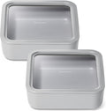 Caraway 2pc Glass Food Storage Set - 10 Cup Containers for Leftovers