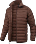 SPOSULEI Men Puffer Down Jacket Packable Lightweight Winter Jacket