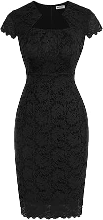 Vintage Floral Cocktail Dress with Cap Sleeves for Retro Style