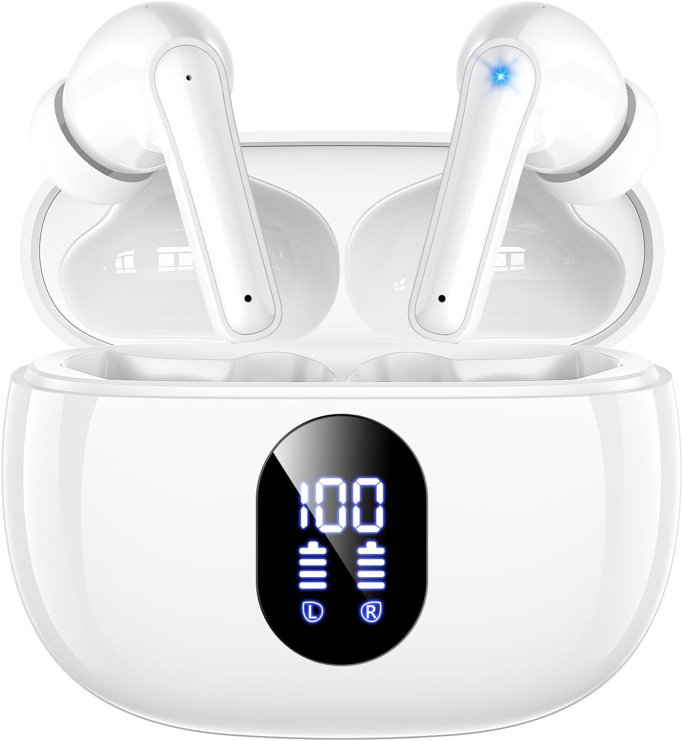 Wireless Earbuds with Big Bass Stereo Sound and 48 Hours Playtime